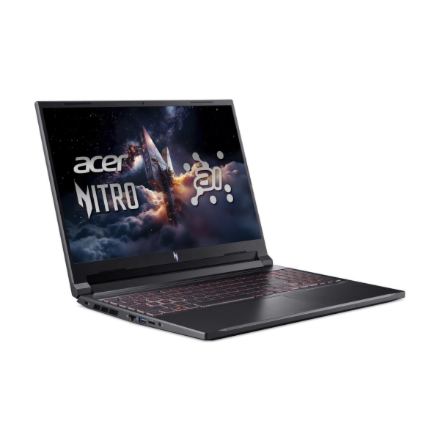 Acer | Nitro V 16 AI ANV16-42-R1HB | Shale Black | 16 " | IPS | WQXGA | 2560 x 1600 pixels | AMD Ryzen 7 | 260 | 16 GB | DDR5 | Solid-state drive capacity 1000 GB | NVIDIA GeForce RTX 5060 | GDDR7 | 8 GB | Windows 11 Home | 802.11ax | Bluetooth version 5.