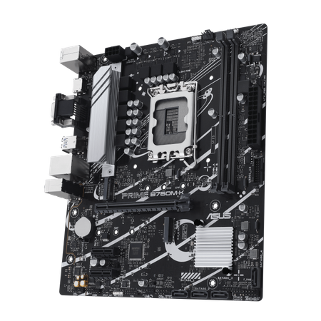 ASUS Prime B760M-K, Intel B760 Mainboard, Sockel 1700, DDR5
