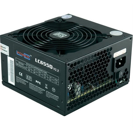 Netzteil ATX LC-Power 550W/120mm 80+ 4+4-pin 12V, 6+2-pin PCIe