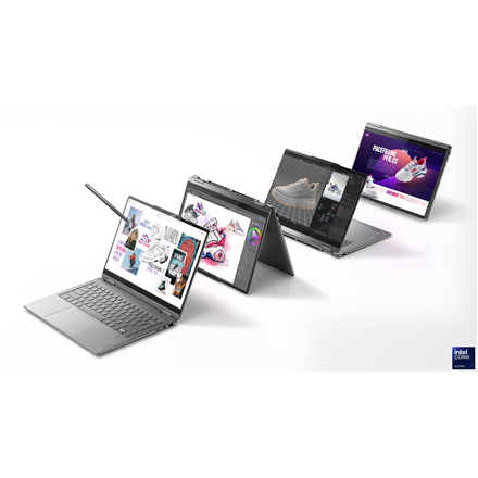 Lenovo Yoga 7 2-in-1 14ILL10 14 2.8K WQXGA+ Touch ULT7-258V/32GB/1TB/Intel Arc 140V/WIN11 Home/ENG Backlit kbd/Luna Grey/2Y Warranty | Lenovo Yoga 7 2-in-1 14ILL10 | Luna Grey | 14 " | OLED | Touchscreen | WQXGA+ | 2880 x 1800 pixels | Glossy | Intel Core