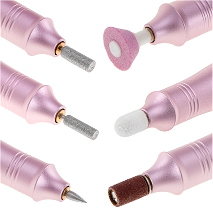 Adler | Electric Nail Drill Set | AD 2181 | Number of power levels 5 | Pink