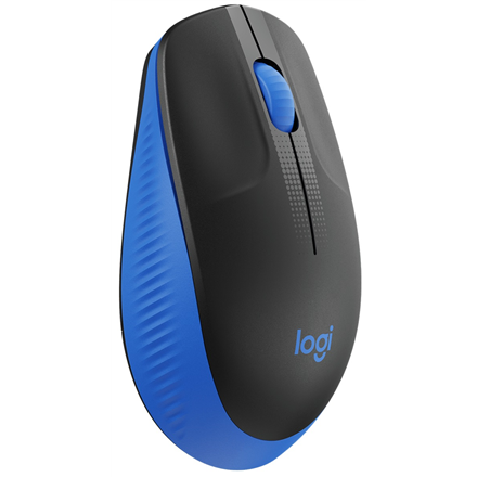 Logitech Full size Mouse M190 	Wireless Blue USB