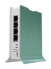 MikroTik hAP ax lite Router MikroTik hAP ax lite Router L41G-2axD 802.11ax 574 Mbit/s Ethernet LAN (RJ-45) ports 4 Mesh Support No MU-MiMO No No mobile broadband Antenna type Internal