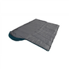 Easy Camp Raven I Square 2°C | Sleeping Bag | 220 x 80 cm | -12 to 7 °C | Two-way open-end, L-shaped, autolock