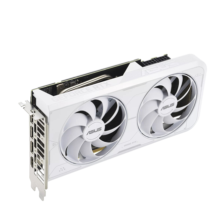 Asus DUAL-RTX3060TI-O8GD6X-WHITE NVIDIA, 8 GB, GeForce RTX 3060 TI, GDDR6X, PCI Express 4.0, HDMI ports quantity 1, Memory clock speed 19000 MHz