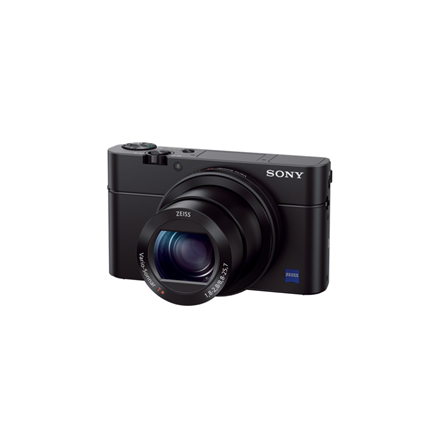 Sony Cyber-shot DSC-RX100M3 Compact camera, 20.1 MP, Optical zoom 2.9 x, Digital zoom 11 x, ISO 25600, Display diagonal 7.62 cm, Wi-Fi, Video recording, Lithium-Ion (Li-Ion), Black