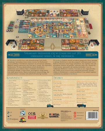 GRA SPEAKEASY - podstawa - PORTAL GAMES