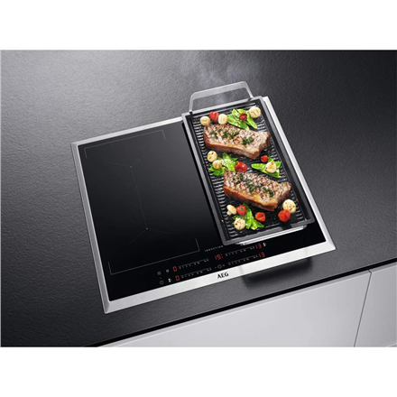 AEG Hob IKE64450XB Induction Number of burners/cooking zones 4 Mechanical Timer Black