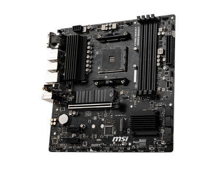MSI B550M PRO-VDH WIFI Processor family AMD, Processor socket AM4, DDR4, Memory slots 4, Chipset AMD B, Micro ATX