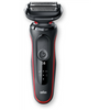Braun Shaver 51-R1200s Operating time (max) 50 min Wet & Dry Black/Red