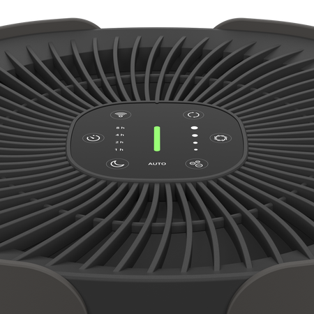 Duux Smart Air Purifier | Bright 2 | 4-22 W | Suitable for rooms up to 42 m² | Black