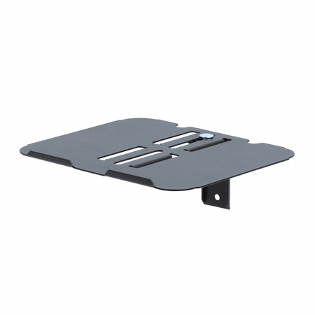 PÓŁKA ŚCIENNA na DEKODER DVB-T2, Odtwarzacz Blue-ray/DVD max 3kg D-52 ART - dualny montaż