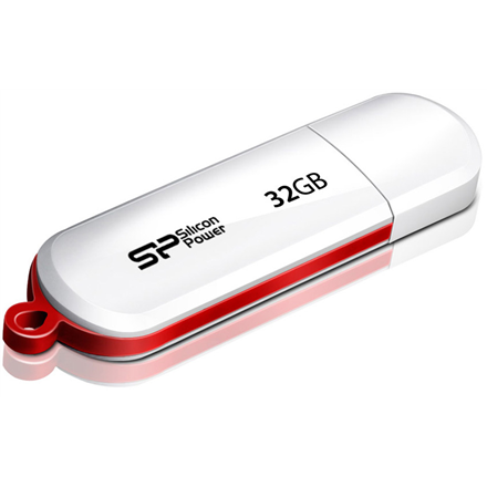 Silicon Power LuxMini 320 32GB 32 GB, USB 2.0, White