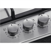 AEG Hob HGB64420SM Gas, Number of burners/cooking zones 4, Rotary knobs, Stainless steel