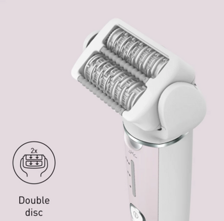 Panasonic ES-EY80-P503 Epilator, Cordless, White/Pink Panasonic