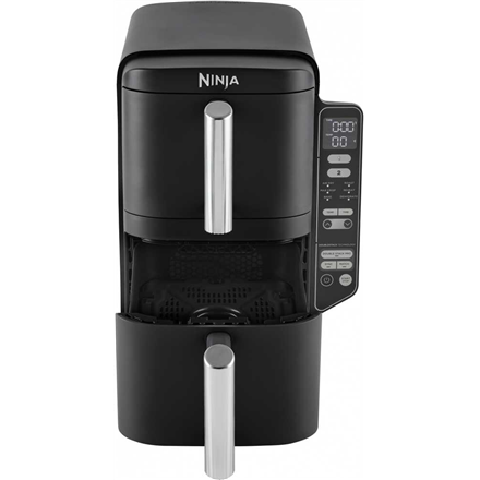NINJA Double Stack Vertical Air Fryer with 2 Stacking Drawers | SL300EU | Power 2470 W | Capacity 7.6 L | Black
