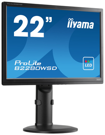 iiyama 22&amp;quot; TN B2280WSD (GWARANCJA ZERO MARTWYCH PIXELI)