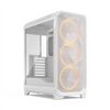 Fractal Design Meshify 3 RGB TG Clear PC-Gehäuse, Midi-Tower, E-ATX - weiß
