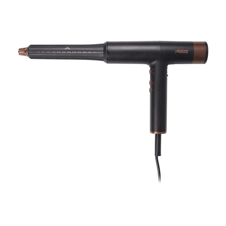 Princess Airstyler Pro | 529205 | 2000 W | Number of temperature settings 3 | Ionic function | Diffuser nozzle | Black