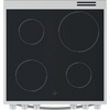 INDESIT Cooker IS67V8CHW/E	 Hob type Vitroceramic, Oven type Electric, White, Width 60 cm, Grilling, 69 L, Depth 60 cm