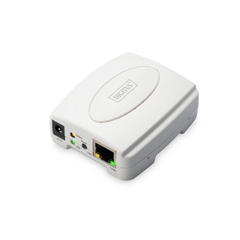 Digitus USB Print Server, 1-Port 1x RJ45, 1x USB A, USB 2.0 DN-13003-2 White