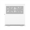 Fractal Design Ridge FD-C-RID1N-02 Side window, White, Mini ITX, Power supply included No