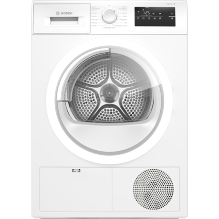 Bosch Dryer Machine with Heat Pump WTH85VP6SN Energy efficiency class A++, Front loading, 8 kg, Sensitive dry, LED, Depth 61.3 cm, White
