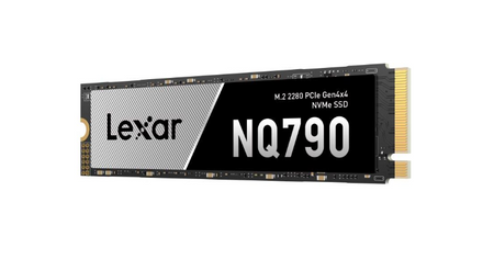 Lexar NVMe SSD | NQ790 | 4000 GB | SSD form factor M.2 2280 | Solid-state drive interface PCIe Gen4x4 | Read speed 7000 MB/s | Write speed 6000 MB/s