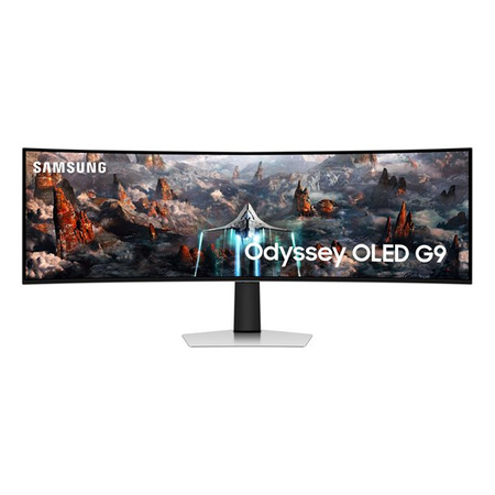 Samsung Odyssey OLED G9 G93SC, 124,5 cm (49 Zoll) Curved, 240Hz, G-SYNC Compatible, OLED QD, DP, HDMI