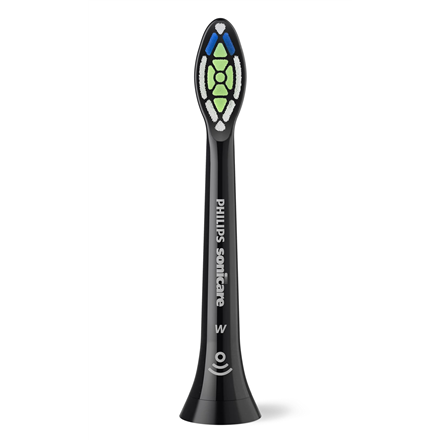 Philips Replacement brush heads | HX6064/88 Sonicare Optimal White | Heads | For adults | Number of brush heads included 4 | Black