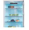 Candy Refrigerator | CNCQ2T618EW | Energy efficiency class E | Free standing | Combi | Height 185 cm | No Frost system | Fridge net capacity 235 L | Freezer net capacity 120 L | 38 dB | White