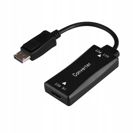 Konwerter HDMI do Displayport Adapter DP 4K@30Hz