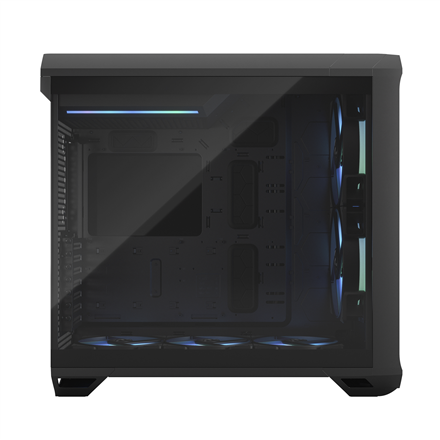 Fractal Design Torrent Compact RGB Midi-Tower Light Tint, Tempered Glass, schwarz