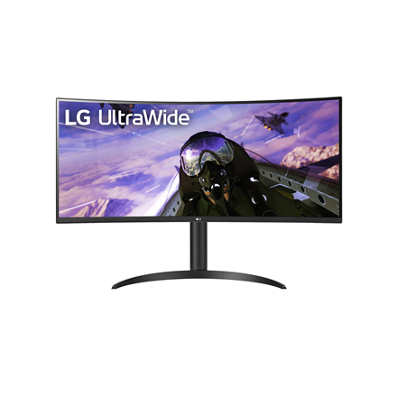 LG Curved UltraWide Monitor 34WP65CP-B  34 " VA QHD 3440 x 1440 21:9 5 ms 300 cd/m² Black 160 Hz HDMI ports quantity 2