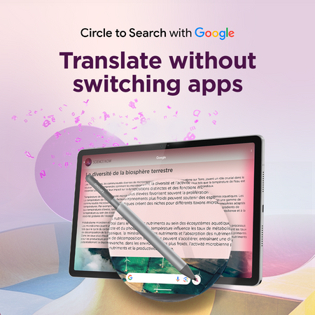 Lenovo Idea Tab 11 2.5K Mediatek Dimensity 6300/8GB/128GB/Android 15/Grey/2Y Warranty | Lenovo Tab (without power adapter) | Idea Tab | 11 " | IPS | 2560x1600 pixels | MediaTek | Dimensity 6300 | 8 GB | Soldered LPDDR4x | 128 GB | Wi-Fi | Front camera | 5