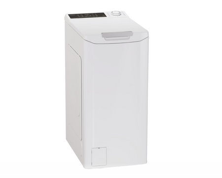 Candy Washing Machine | TCA284TM5-S | Energy efficiency class A | Top loading | Washing capacity 8 kg | 1200 RPM | Depth 60 cm | Width 41 cm | Display | Digit | White