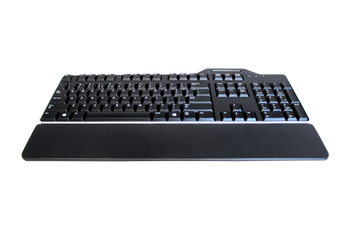 Dell Keyboard US/European (QWERTY) Dell KB-813 Smartcard Reader USB Keyboard Black Kit Dell Smartcard keyboard Wired EN/LT