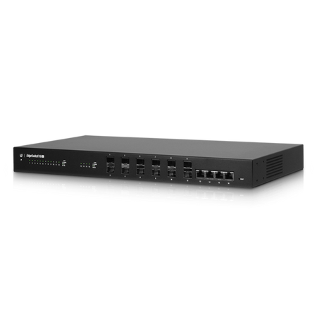 Ubiquiti | EdgeSwitch | ES-16-XG | Web managed | Rackmountable | 10/100 Mbps (RJ-45) ports quantity 1 | Gigabit Ethernet (copper) ports quantity 4 | SFP+ ports quantity 12 | Passive PoE ports quantity 5