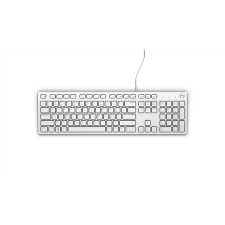 Dell KB216 Multimedia Wired EN USB White