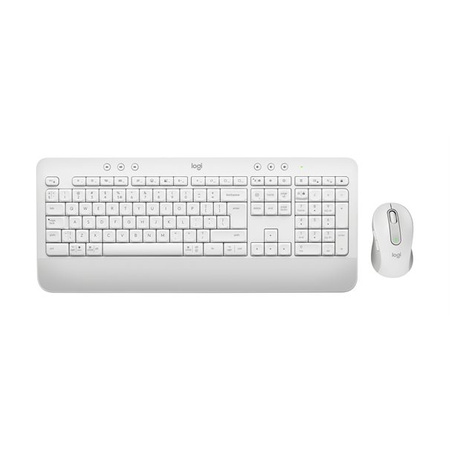 Logitech Desktop MK650 Signature [DE] BOLT white BT Mouse: Signature M650 for Busi. (400–4000 DPI)