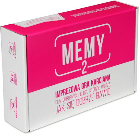 IMPREZOWA GRA KARCIANA MEMY 2 - KOJAR