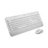 Logitech Desktop MK650 Signature [DE] BOLT white BT Mouse: Signature M650 for Busi. (400–4000 DPI)