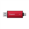 Kingston Dual Portable Solid-State Drive, USB Type-A and Type-C | 2000 GB | Solid-state drive interface USB 3.2 Gen 2 | Read speed 1050 MB/s | Write speed 950 MB/s