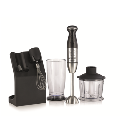 Gorenje Blender HBC807QB Hand Blender, 800 W, Number of speeds Variable, Chopper, Black