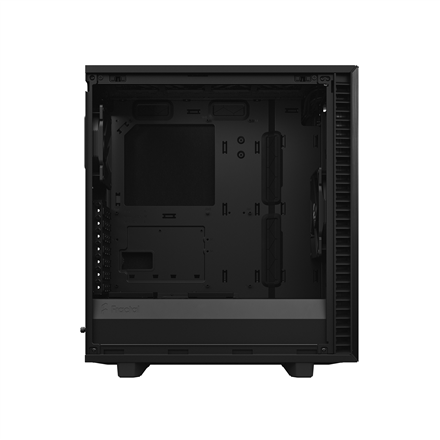 Fractal Design Fractal Define 7 Compact Light Tempered Glass Side window Black ATX Power supply included No