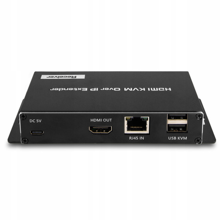 EXTENDER HDMI 2.0 LAN KVM 2xUSB RJ45 180M ETHERNET