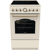 Gorenje Cooker GECS5B70CLI Hob type Vitroceramic, Oven type Electric, Beige, Width 50 cm, 70 L, Depth 59.4 cm