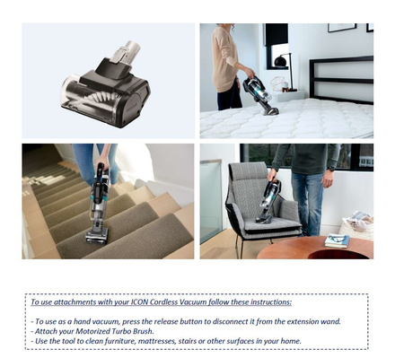 Bissell Icon Motorized Turbo Brush No ml 1 pc(s)