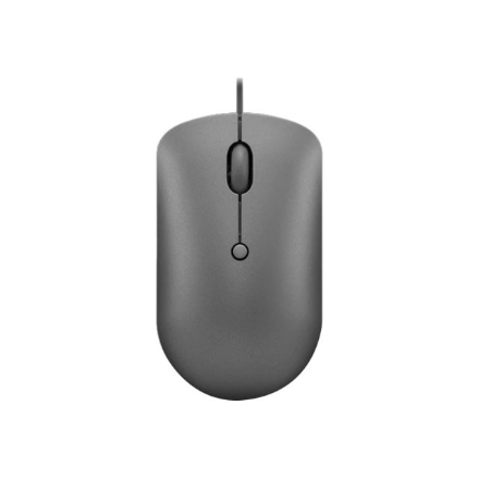 Lenovo 540 USB-C Wired Compact Mouse (Storm Grey) Lenovo