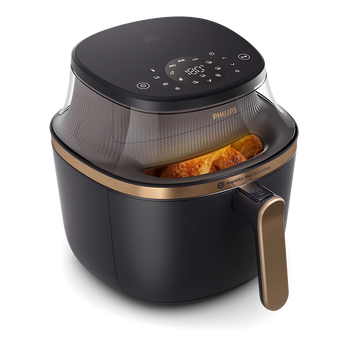 Philips Airfryer | NA322/00 3000 Series | Power 1400 W | Capacity 4.2 L | RapidAir Plus | Black